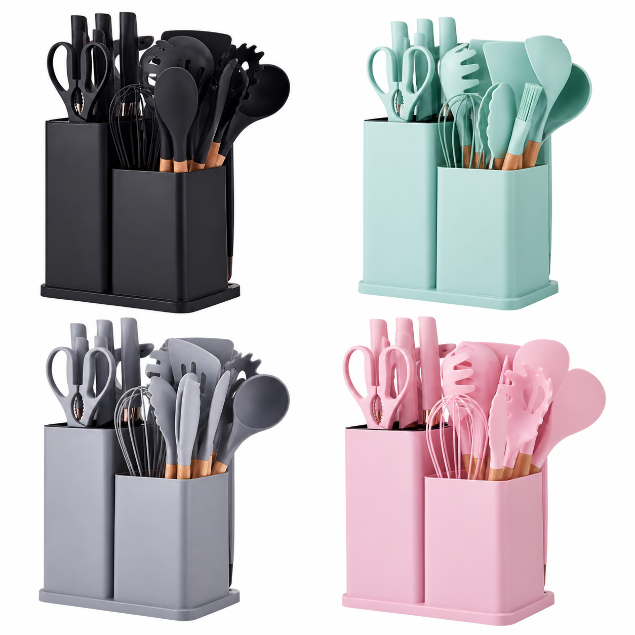Conjunto Essencial de Cozinha Kit 19 Peças