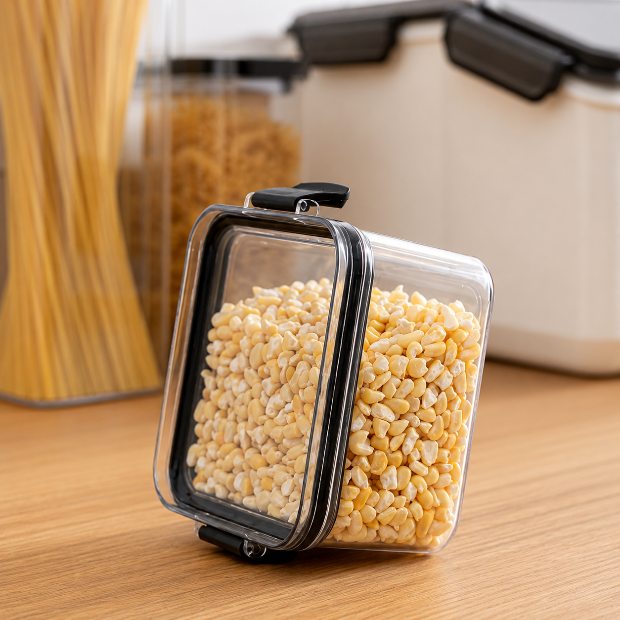 Kit Potes Herméticos para Armazenamento de Alimentos